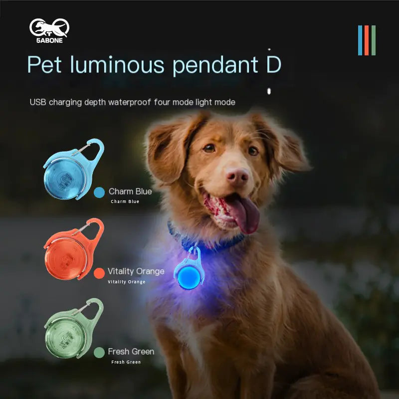 360-Degree Rotating Rechargeable Pet Safety Light