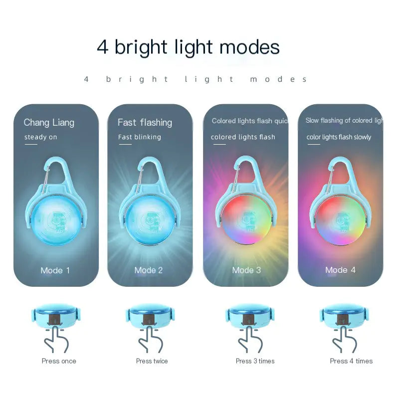 360-Degree Rotating Rechargeable Pet Safety Light
