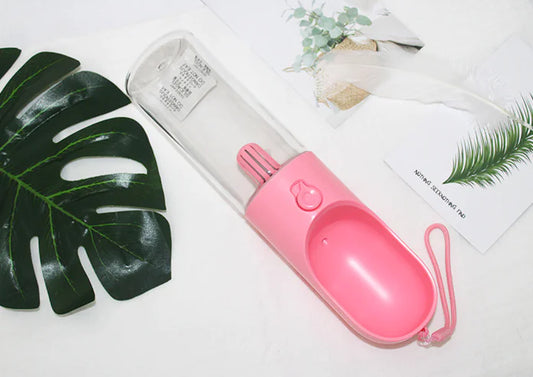 Portable Pet Water Bottle - 400ml Travel Cup